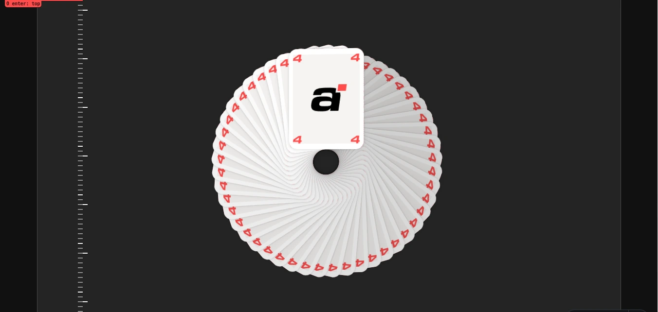 Animación de Cartas